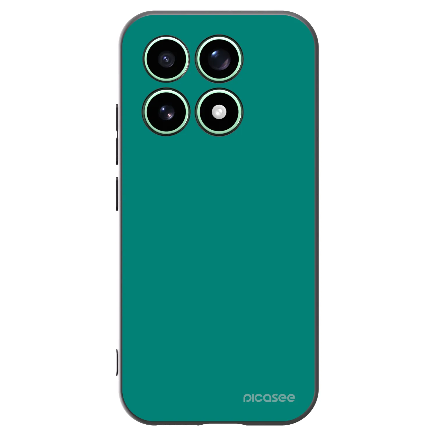 Picasee silikónový čierny obal pre Xiaomi 17 - Emerald Mist