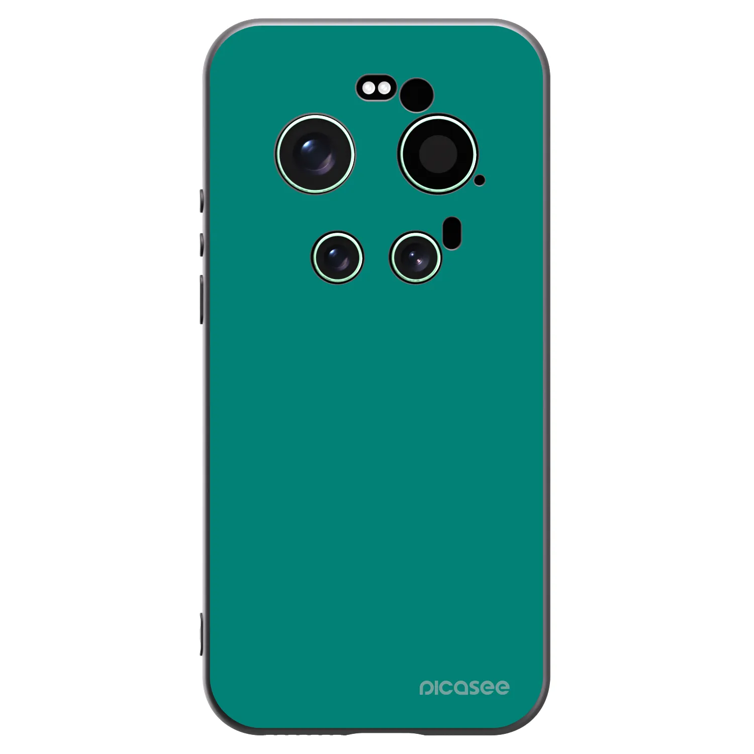 Picasee silikónový čierny obal pre Xiaomi 17 Ultra - Emerald Mist