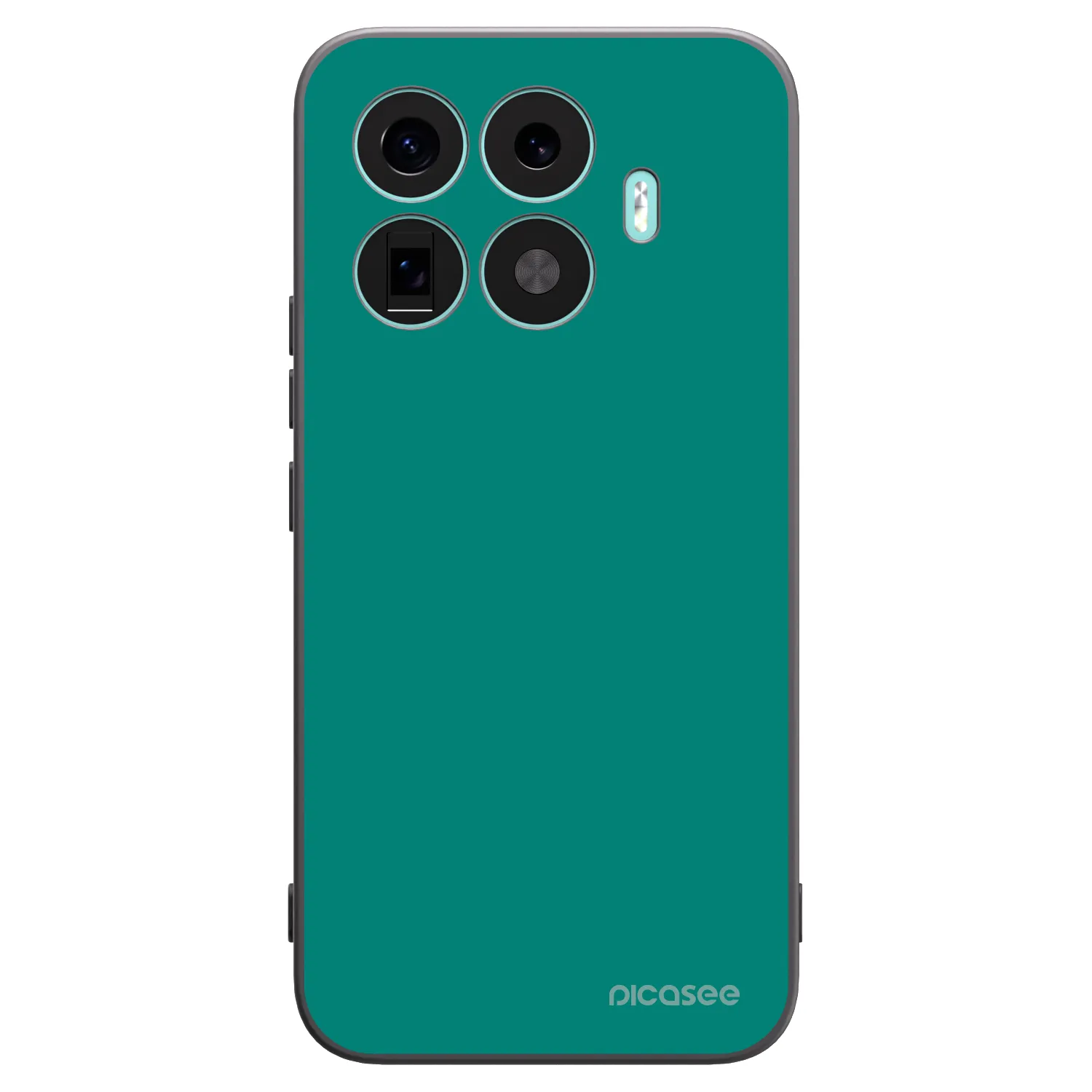 Picasee silikónový čierny obal pre Xiaomi 17T Pro - Emerald Mist