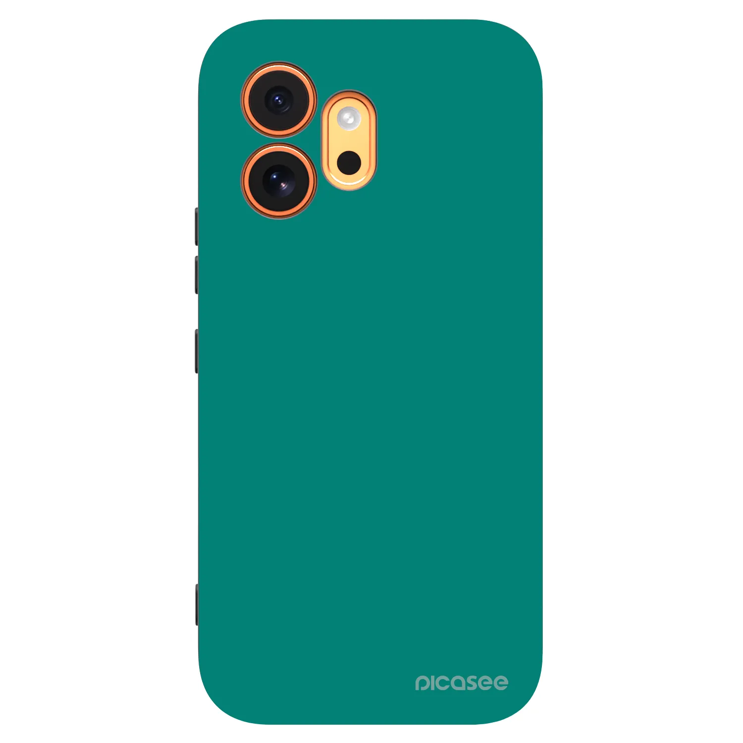 Picasee silikónový čierny obal pre Honor 600 - Emerald Mist