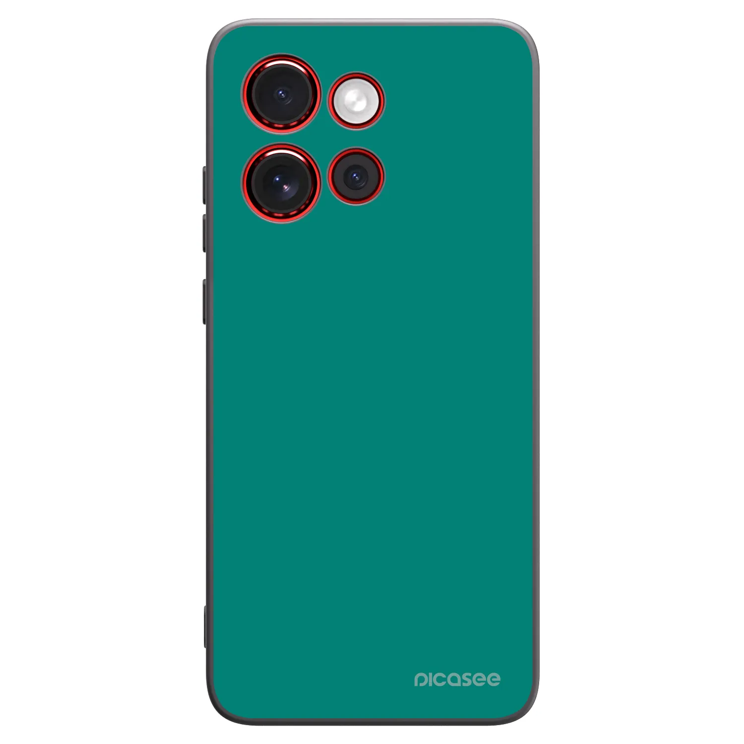 Picasee silikónový čierny obal pre Motorola Edge 60 Neo 5G - Emerald Mist