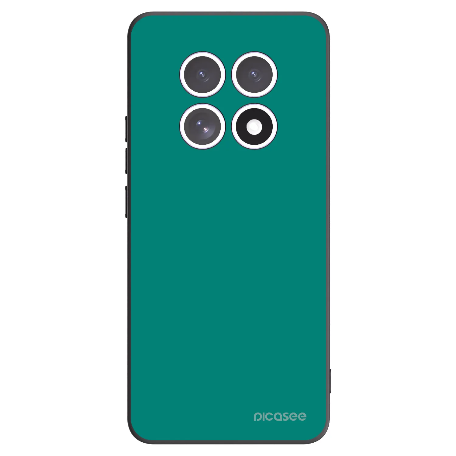 Picasee silikónový čierny obal pre Xiaomi Redmi Note 15 5G - Emerald Mist