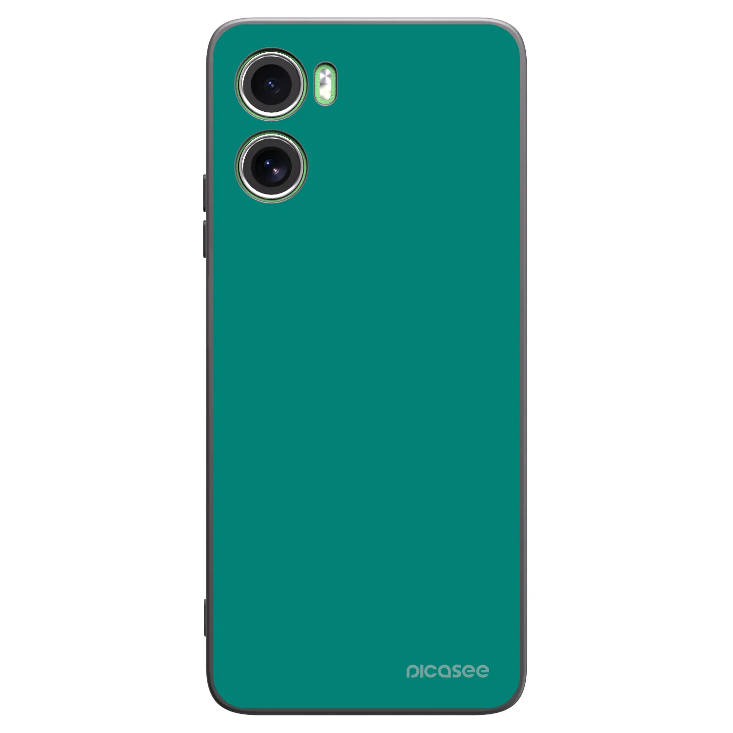 Picasee silikónový čierny obal pre Motorola Moto G06 - Emerald Mist