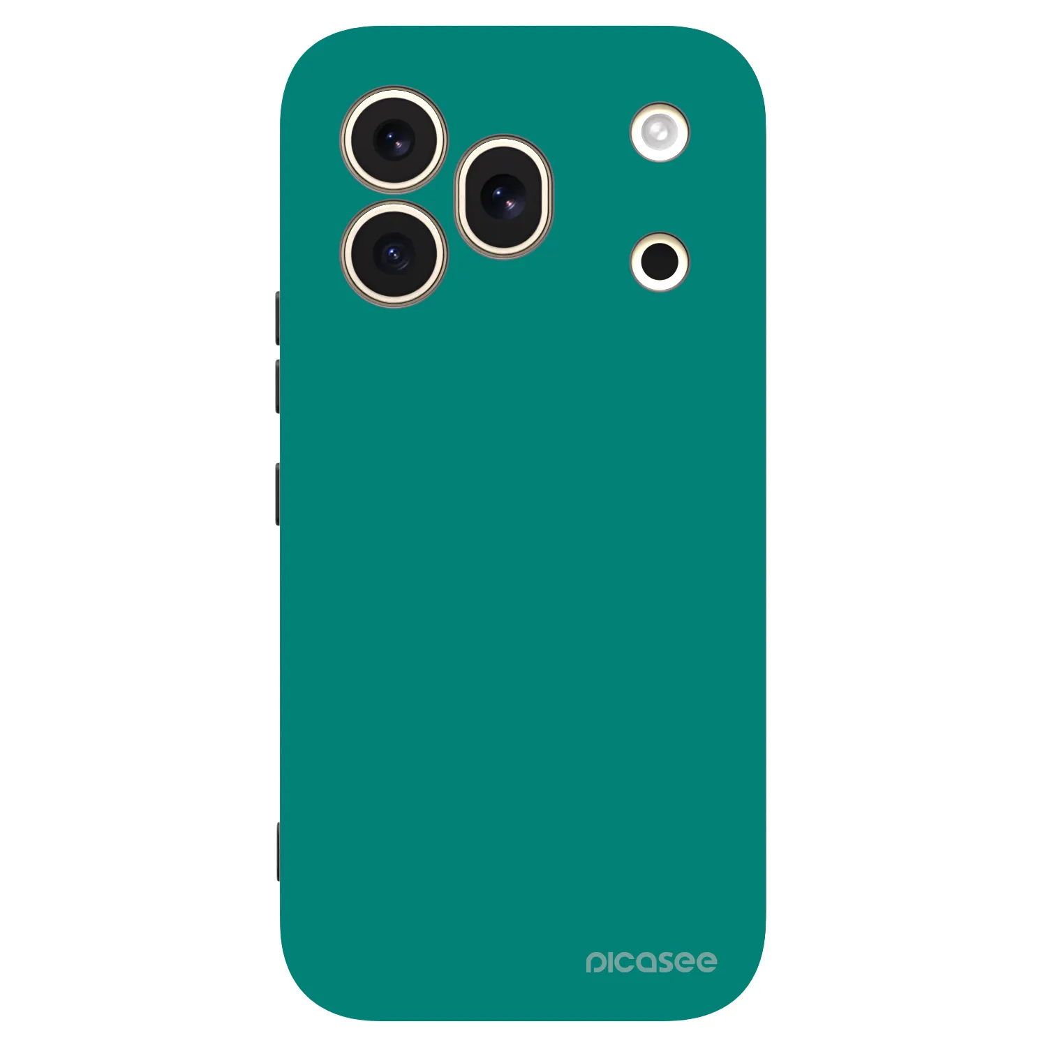 Picasee silikónový čierny obal pre Honor 600 Pro - Emerald Mist