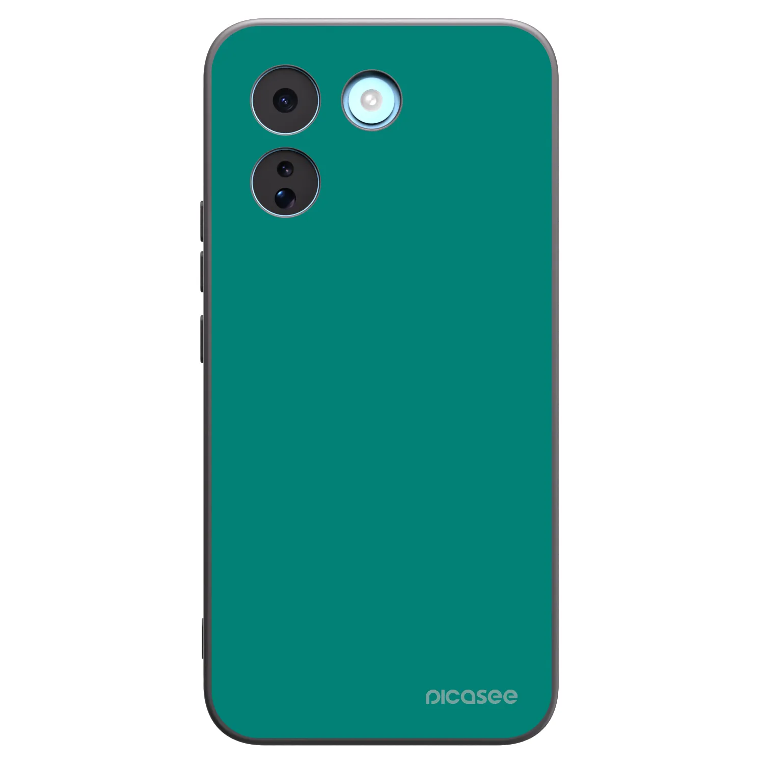 Picasee silikónový čierny obal pre Xiaomi Redmi Note 17 Pro MAX 5G - Emerald Mist