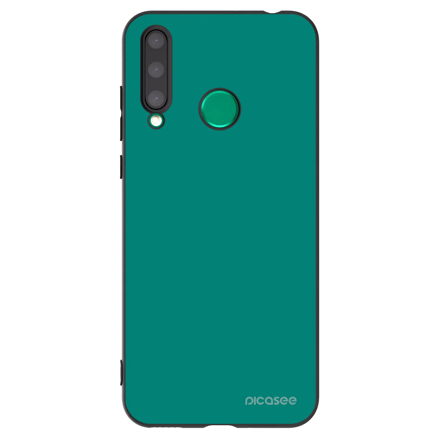 Picasee silikónový čierny obal pre Honor 20 Lite - Emerald Mist