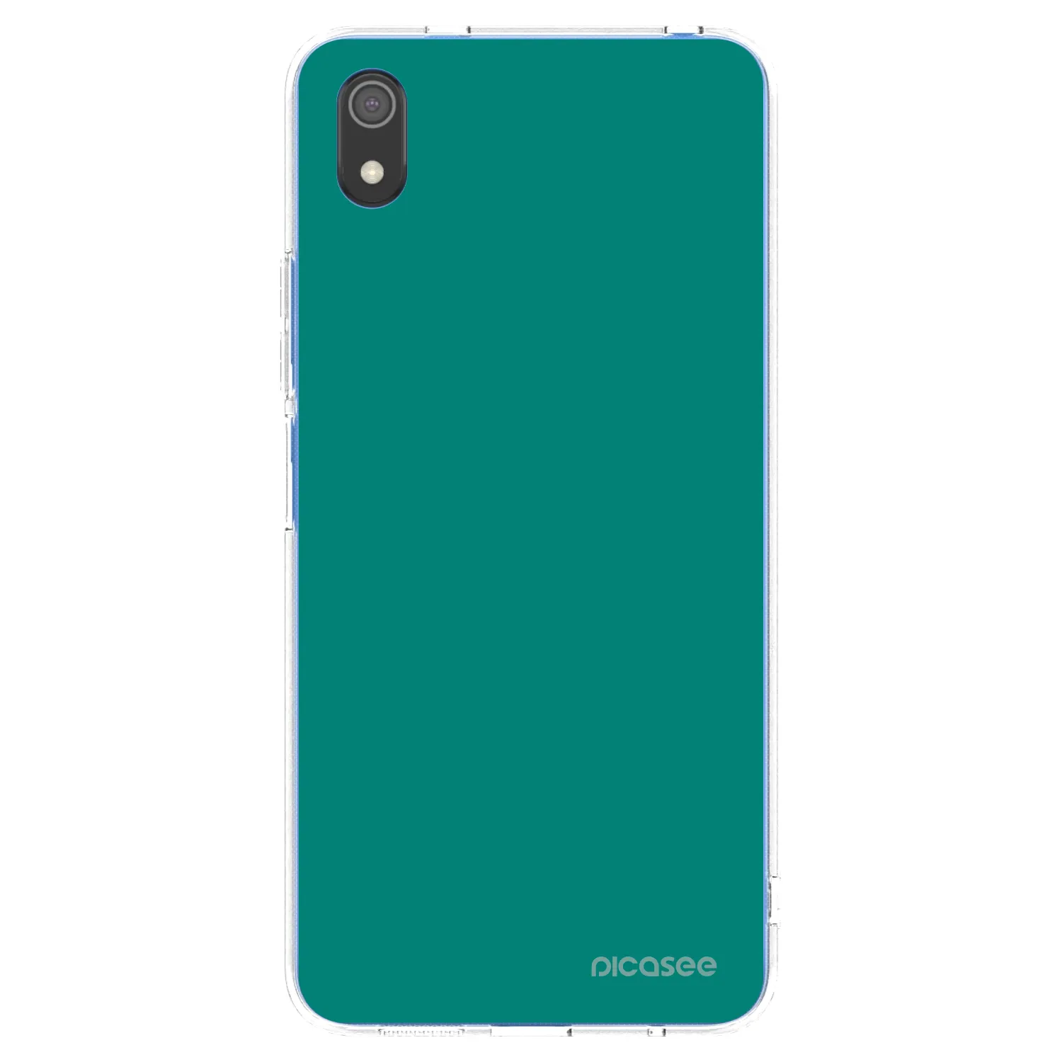 Picasee silikónový prehľadný obal pre Xiaomi Redmi 7A - Emerald Mist