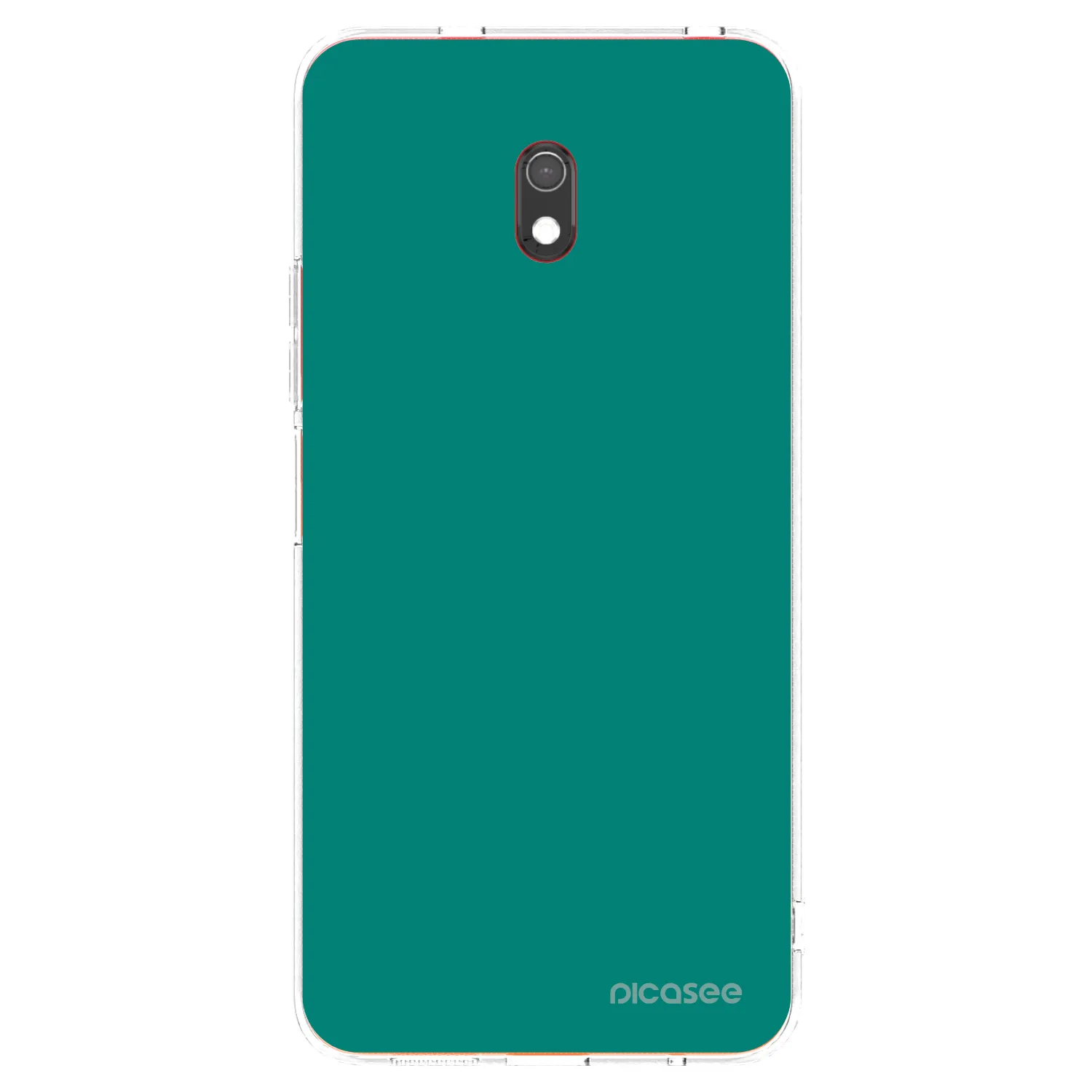 Picasee silikónový prehľadný obal pre Xiaomi Redmi 8A - Emerald Mist