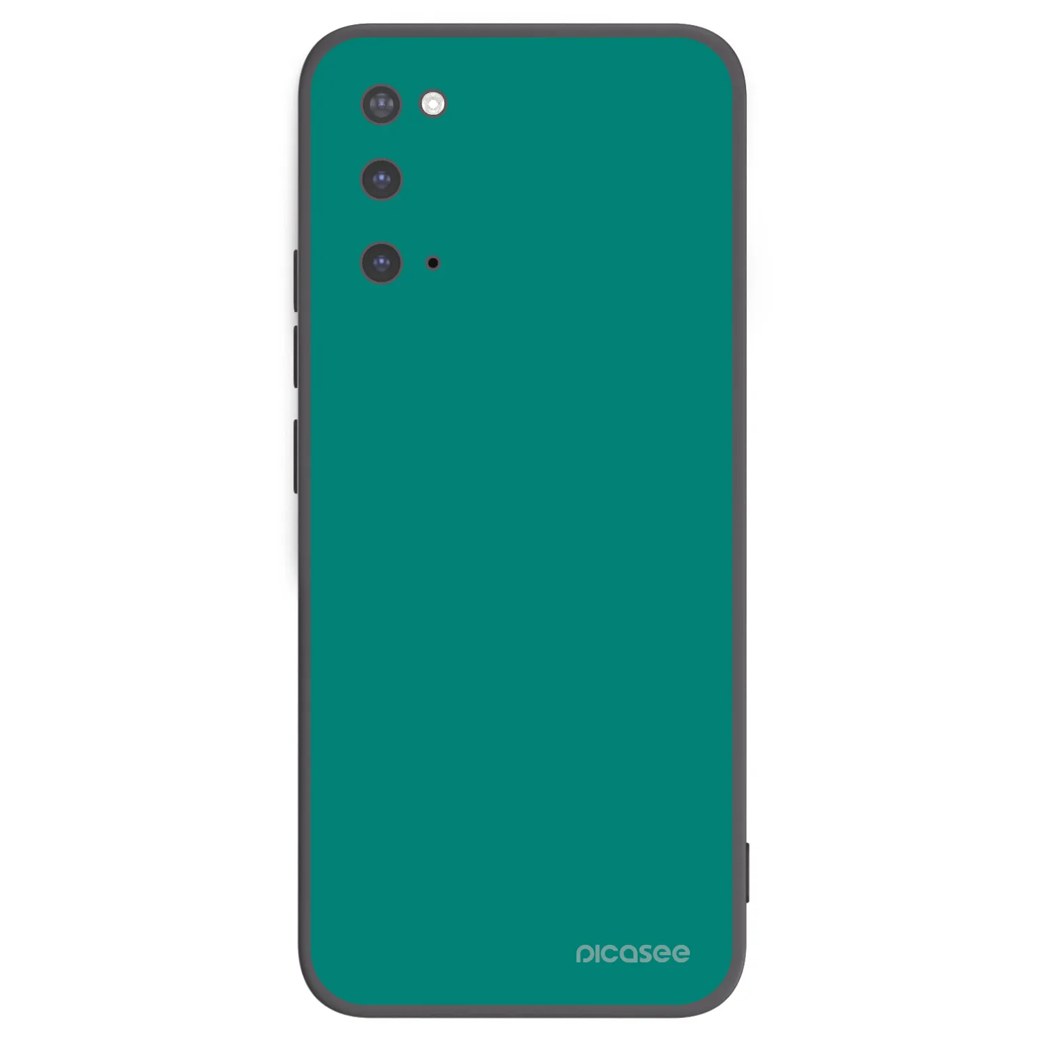 Picasee silikónový čierny obal pre Samsung Galaxy S20 G980F - Emerald Mist