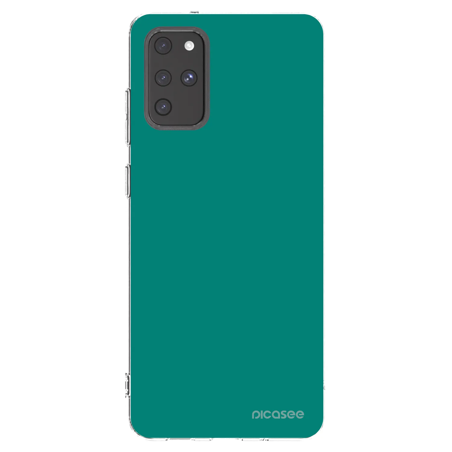 Picasee silikónový prehľadný obal pre Samsung Galaxy S20+ G985F - Emerald Mist