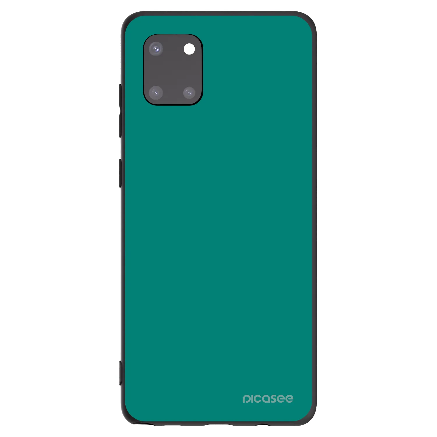 Picasee silikónový čierny obal pre Samsung Galaxy Note 10 Lite N770F - Emerald Mist