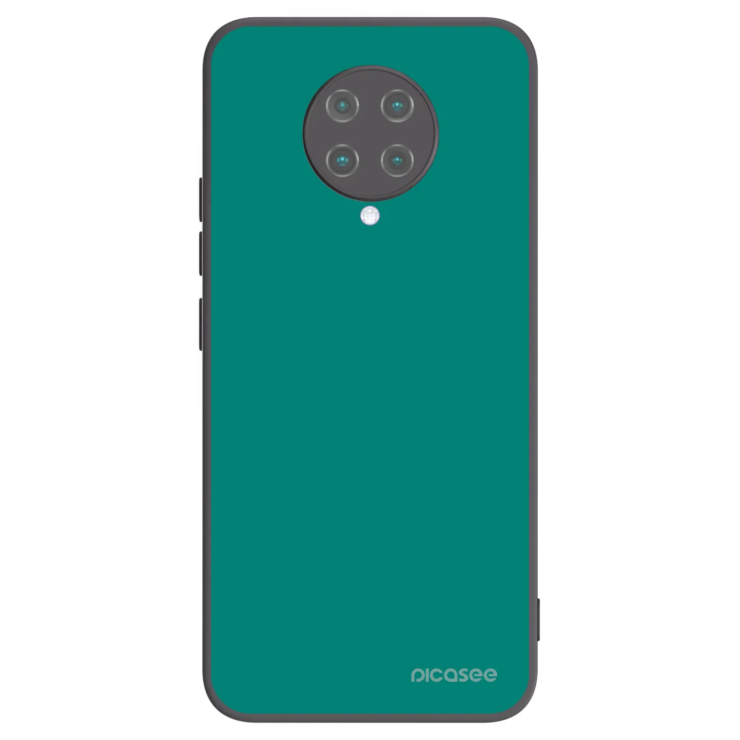 Picasee silikónový čierny obal pre Xiaomi Poco F2 Pro - Emerald Mist