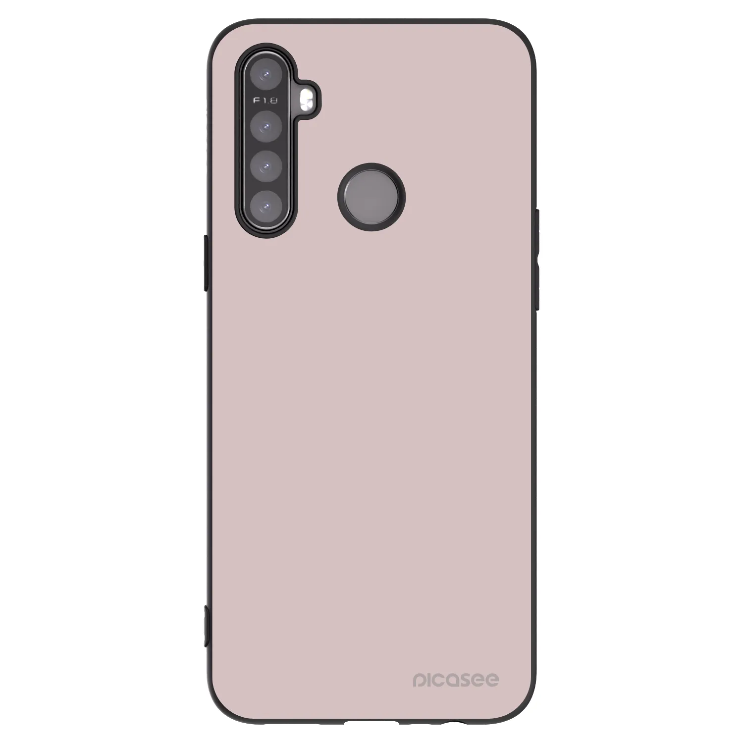 Picasee silikónový čierny obal pre Realme 6i - Fantasy Fade