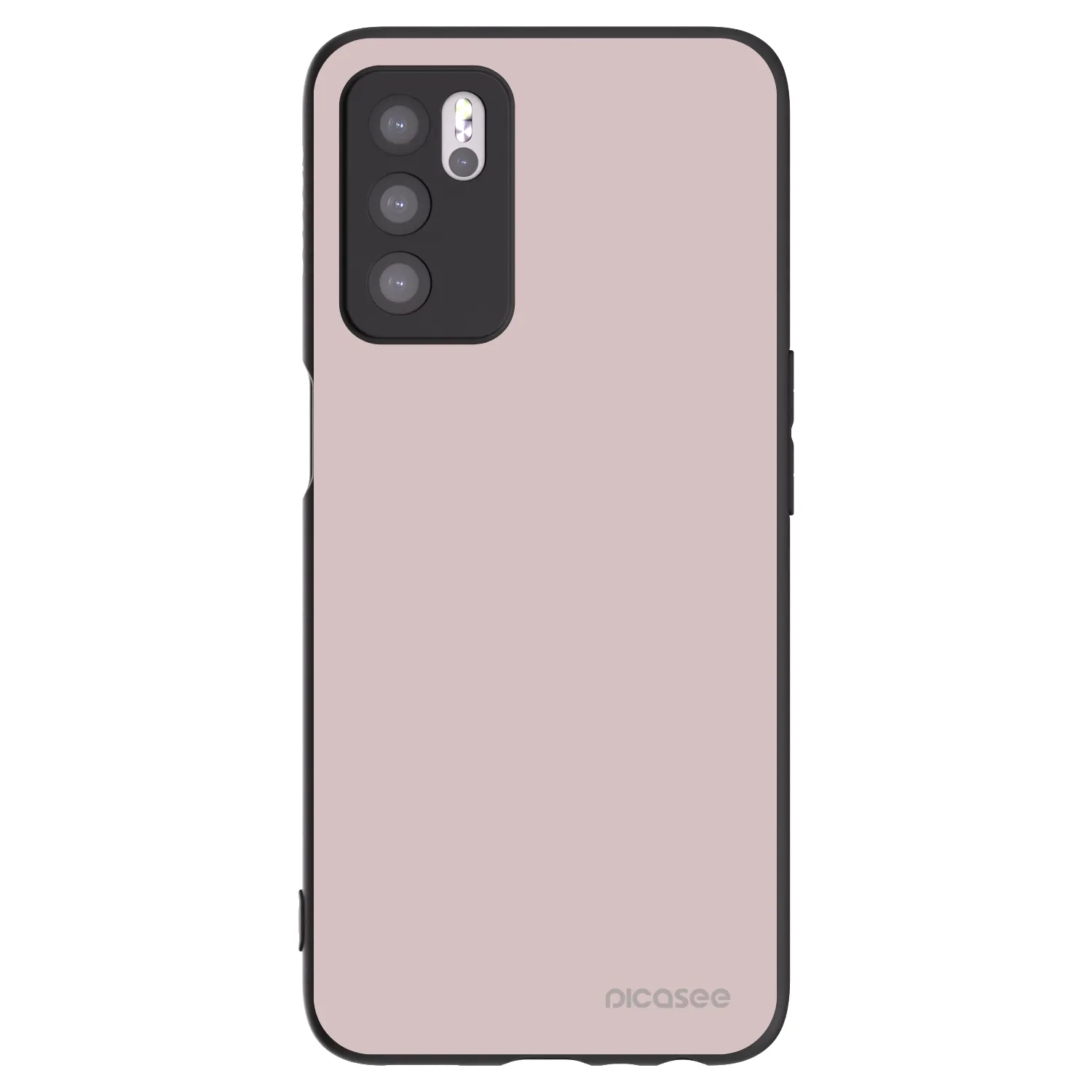 Picasee silikónový čierny obal pre OPPO A16s - Fantasy Fade