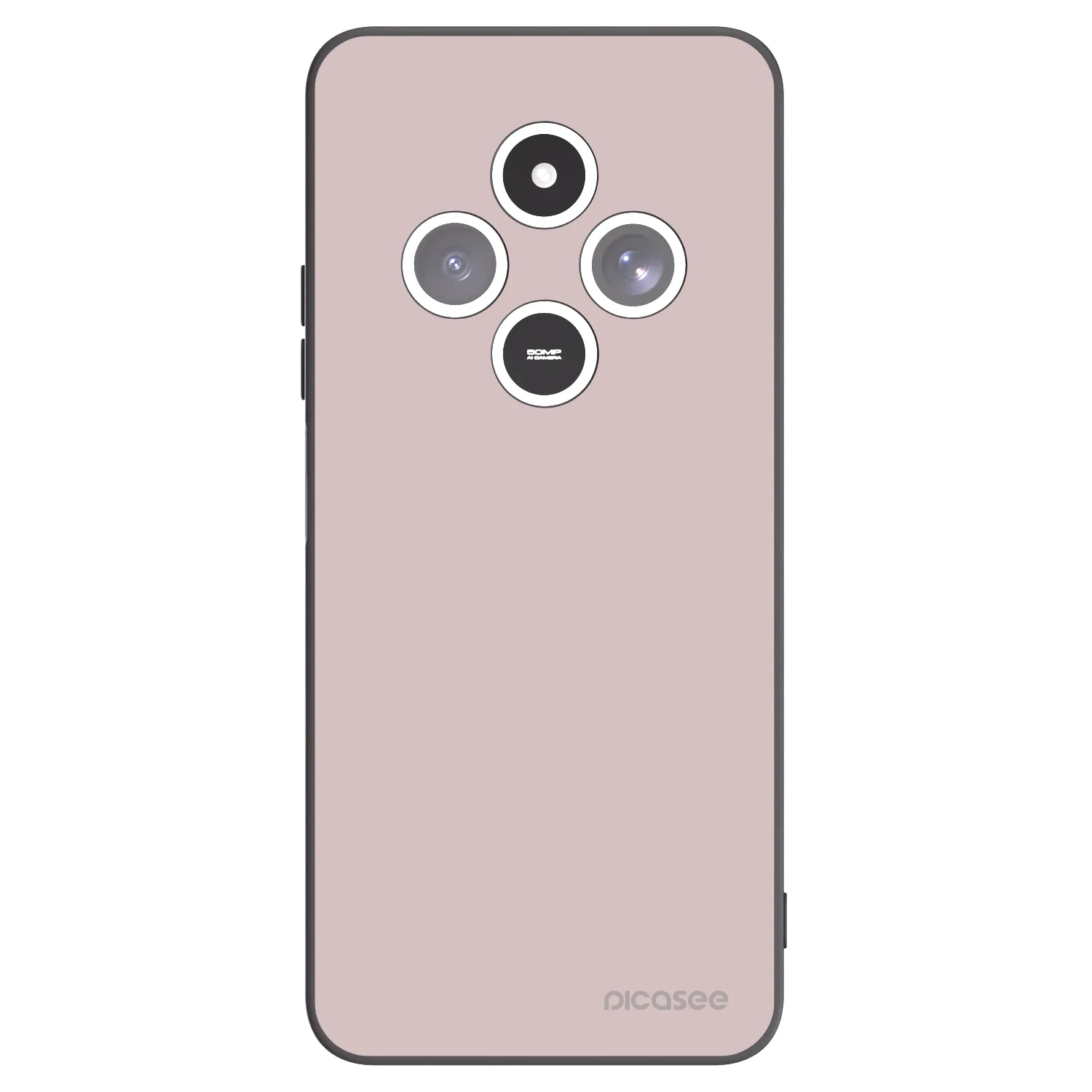 Picasee silikónový čierny obal pre Xiaomi Redmi 14C - Fantasy Fade