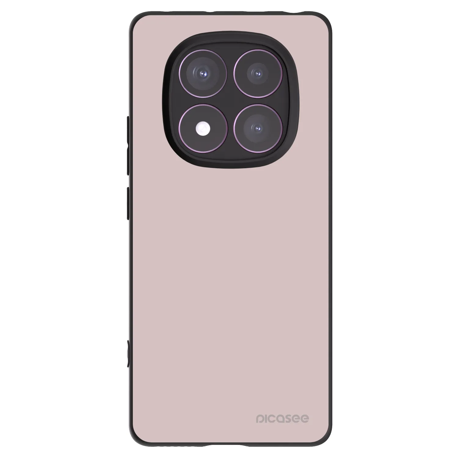 Silikónový čierny obal pre Xiaomi Redmi Note 14 Pro 4G - Fantasy Fade