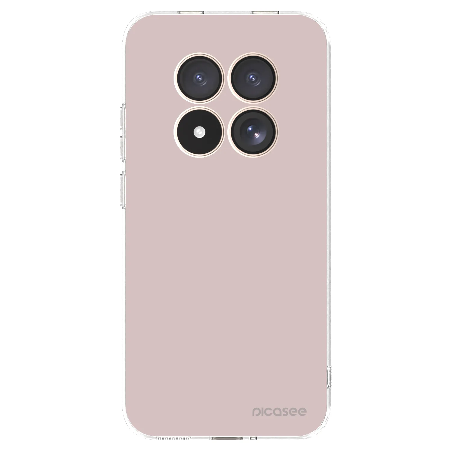Picasee silikónový prehľadný obal pre Xiaomi Redmi Note 15 Pro 4G - Fantasy Fade