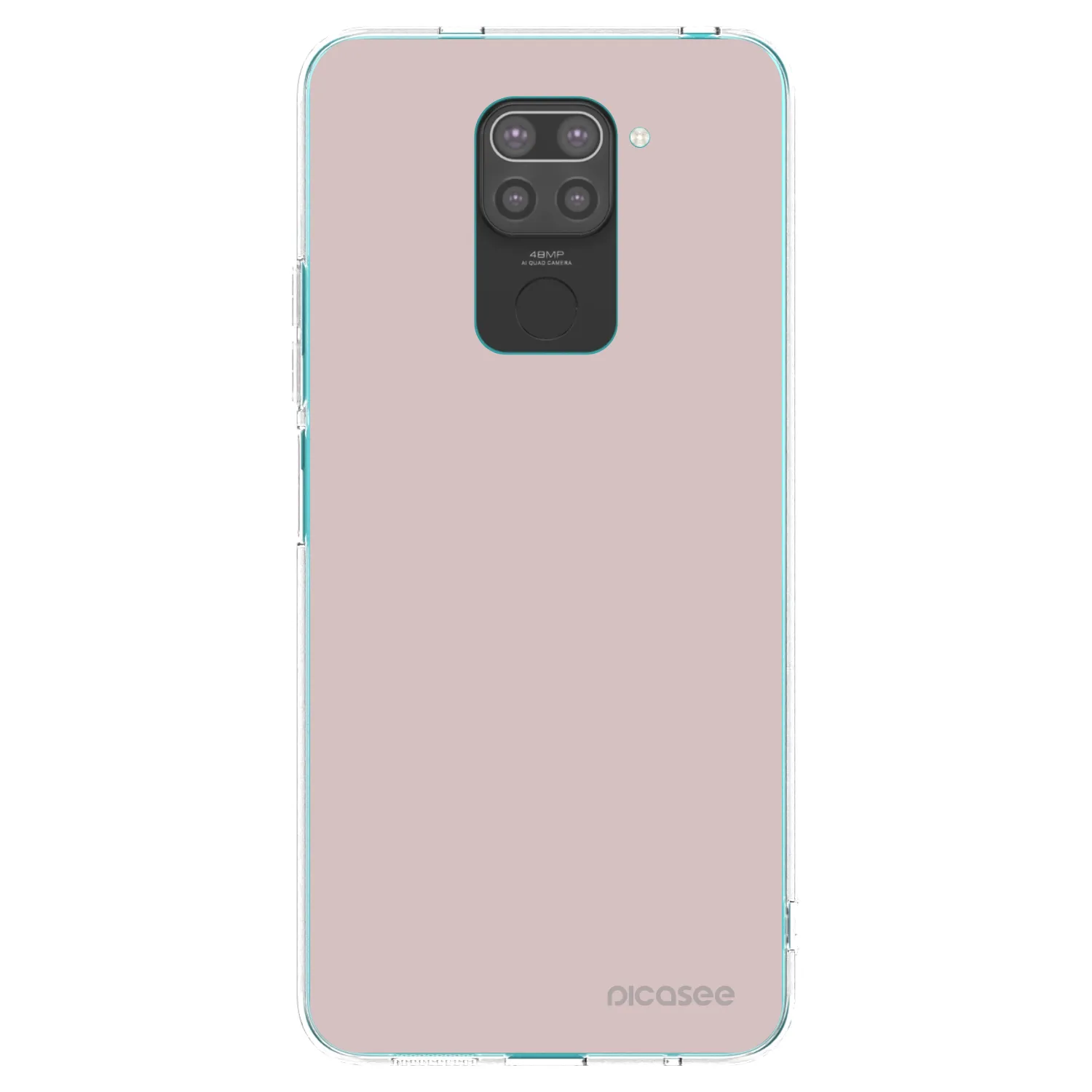 Picasee silikónový čierny obal pre Xiaomi Redmi Note 9 - Fantasy Fade