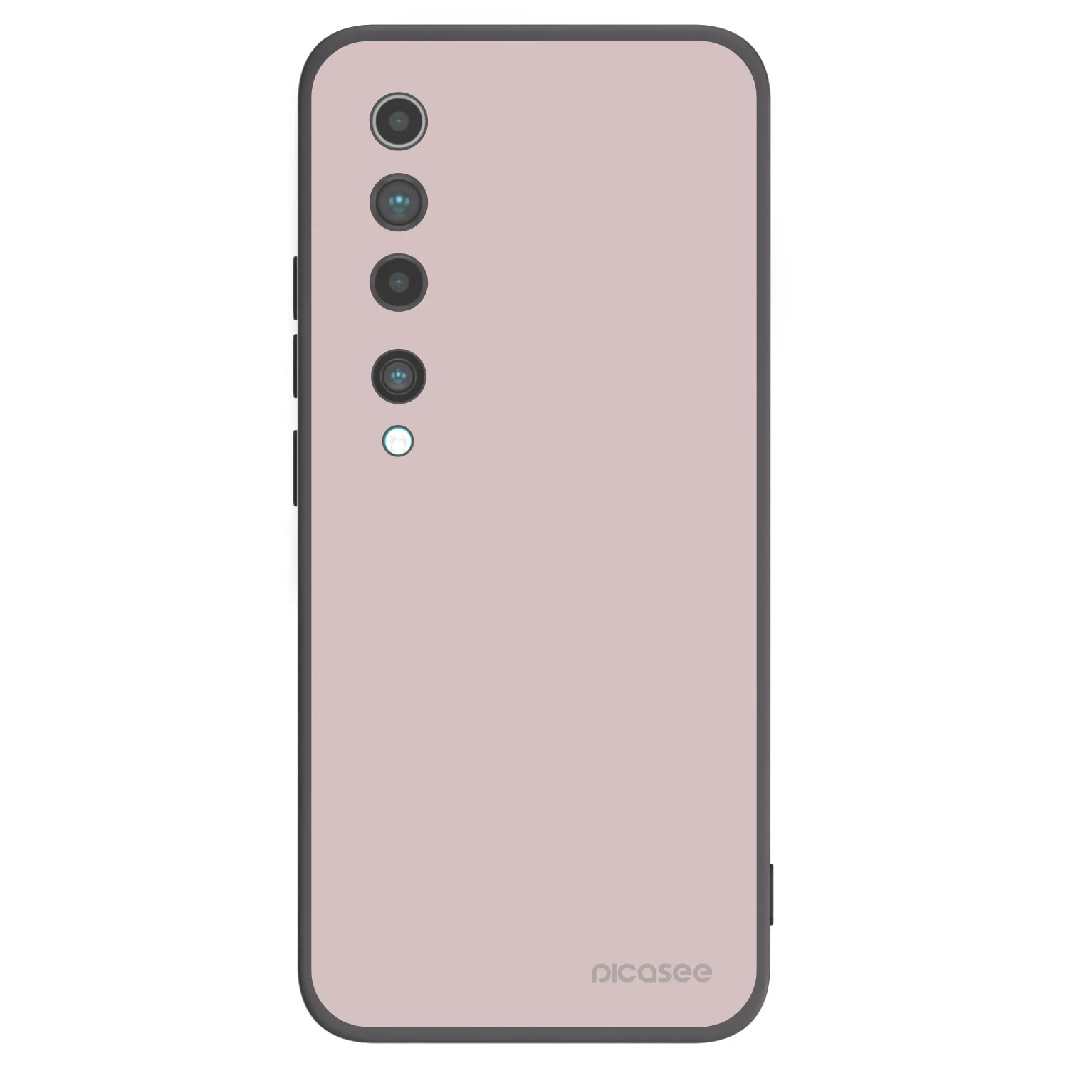 Picasee silikónový čierny obal pre Xiaomi Mi 10 - Fantasy Fade