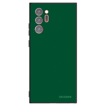 Picasee silikónový čierny obal pre Samsung Galaxy Note 20 Ultra - Green Gleam