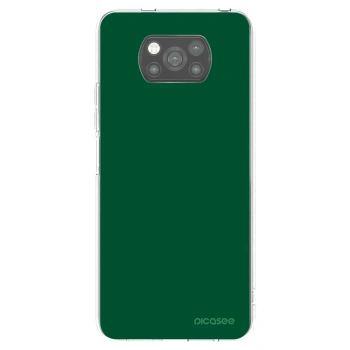 Picasee silikónový čierny obal pre Xiaomi Poco X3 - Green Gleam