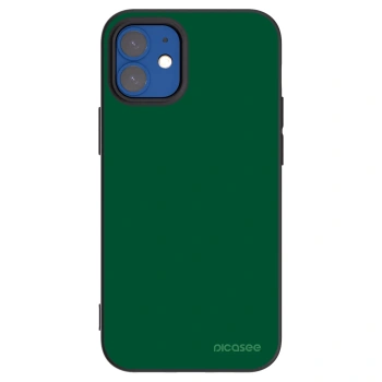 Picasee silikónový čierny obal pre Apple iPhone 12 mini - Green Gleam