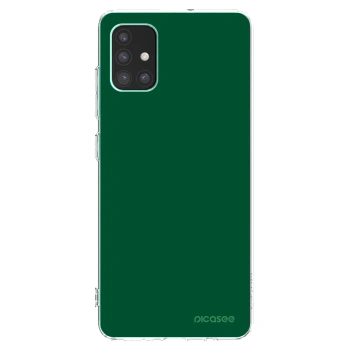Picasee silikónový prehľadný obal pre Samsung Galaxy M51 M515F - Green Gleam