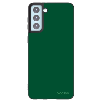 Picasee silikónový čierny obal pre Samsung Galaxy S21+ 5G G996F - Green Gleam