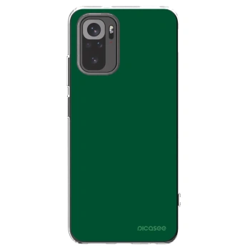 Picasee silikónový prehľadný obal pre Xiaomi Redmi Note 10 - Green Gleam
