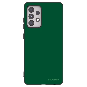 Picasee silikónový čierny obal pre Samsung Galaxy A52 5G A525F - Green Gleam