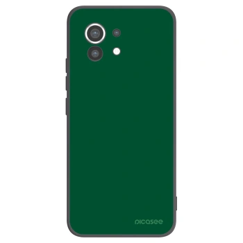 Picasee silikónový čierny obal pre Xiaomi Mi 11 - Green Gleam