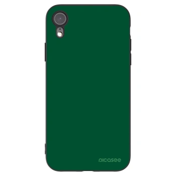 Picasee silikónový čierny obal pre Apple iPhone XR - Green Gleam