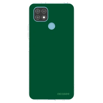 Picasee silikónový prehľadný obal pre Realme C21 - Green Gleam