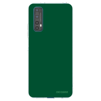 Picasee silikónový prehľadný obal pre Realme 7 - Green Gleam