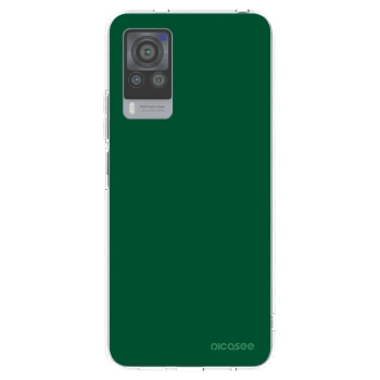 Picasee silikónový prehľadný obal pre Vivo X60 Pro 5G - Green Gleam