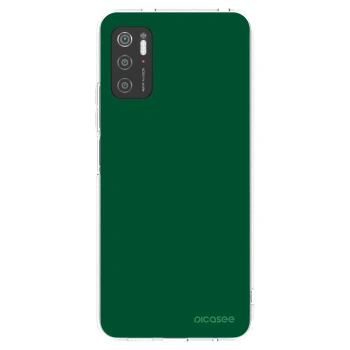 Picasee silikónový prehľadný obal pre Xiaomi Poco M3 Pro 5G - Green Gleam