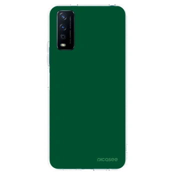 Picasee silikónový prehľadný obal pre Vivo Y11s - Green Gleam