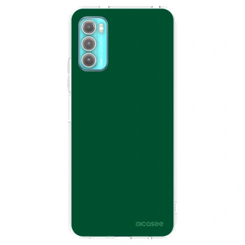 Picasee silikónový prehľadný obal pre Motorola Moto G60 - Green Gleam