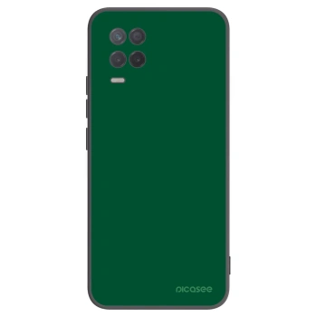 Picasee silikónový čierny obal pre Realme 8 5G - Green Gleam
