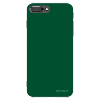Picasee silikónový prehľadný obal pre Apple iPhone 7 Plus - Green Gleam