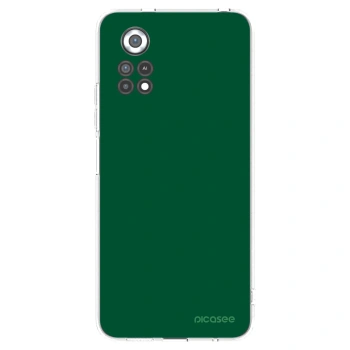 Picasee silikónový prehľadný obal pre Xiaomi Poco X4 Pro 5G - Green Gleam