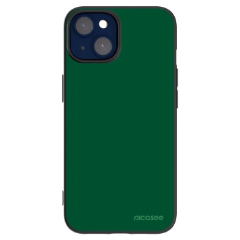 Picasee silikónový čierny obal pre Apple iPhone 14 - Green Gleam