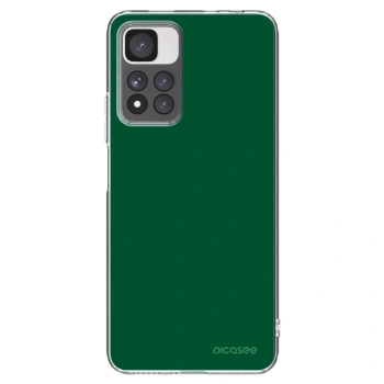 Picasee silikónový prehľadný obal pre Xiaomi Redmi Note 11 Pro+ 5G - Green Gleam