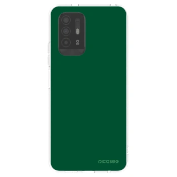 Picasee silikónový prehľadný obal pre OPPO A94 5G - Green Gleam