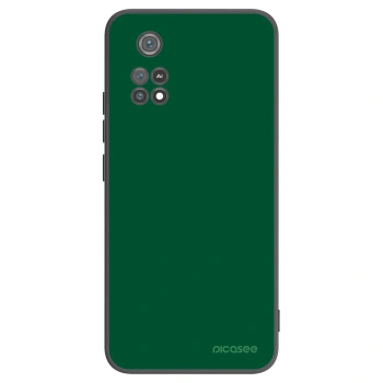 Picasee silikónový čierny obal pre Xiaomi Poco M4 Pro - Green Gleam