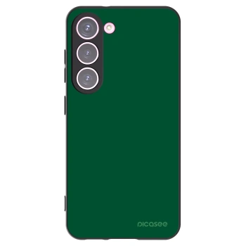 Picasee silikónový čierny obal pre Samsung Galaxy S23 5G - Green Gleam