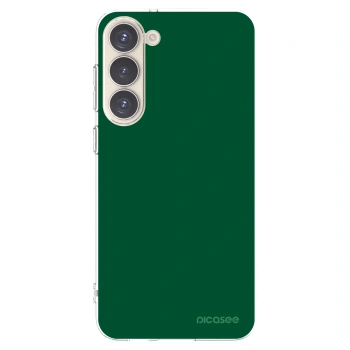 Picasee silikónový prehľadný obal pre Samsung Galaxy S23+ 5G - Green Gleam