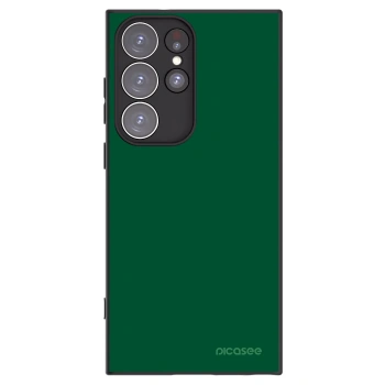 Picasee silikónový čierny obal pre Samsung Galaxy S23 Ultra 5G - Green Gleam