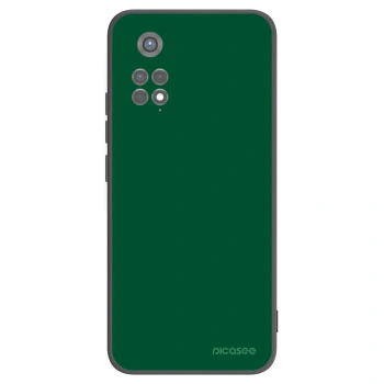 Picasee silikónový čierny obal pre Xiaomi Redmi Note 11S 5G - Green Gleam