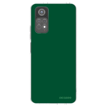 Picasee silikónový prehľadný obal pre Xiaomi Redmi Note 11S 5G - Green Gleam